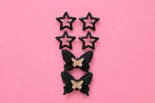 Starlight Butterfly Clip Set
