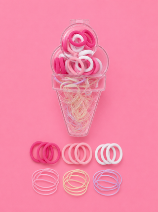 Sweet Scoops Hair tie Set