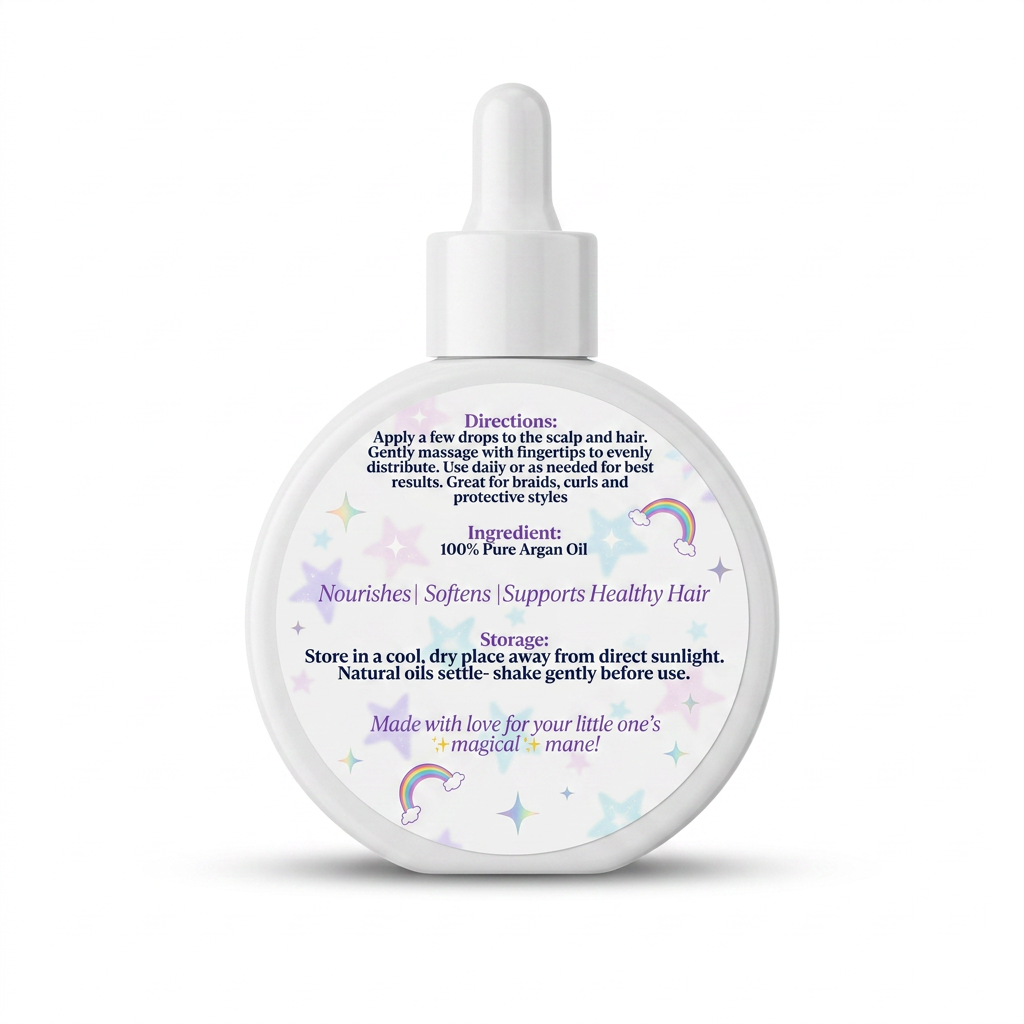 Unicorn’s Mane Kids Hair Oil 🦄✨