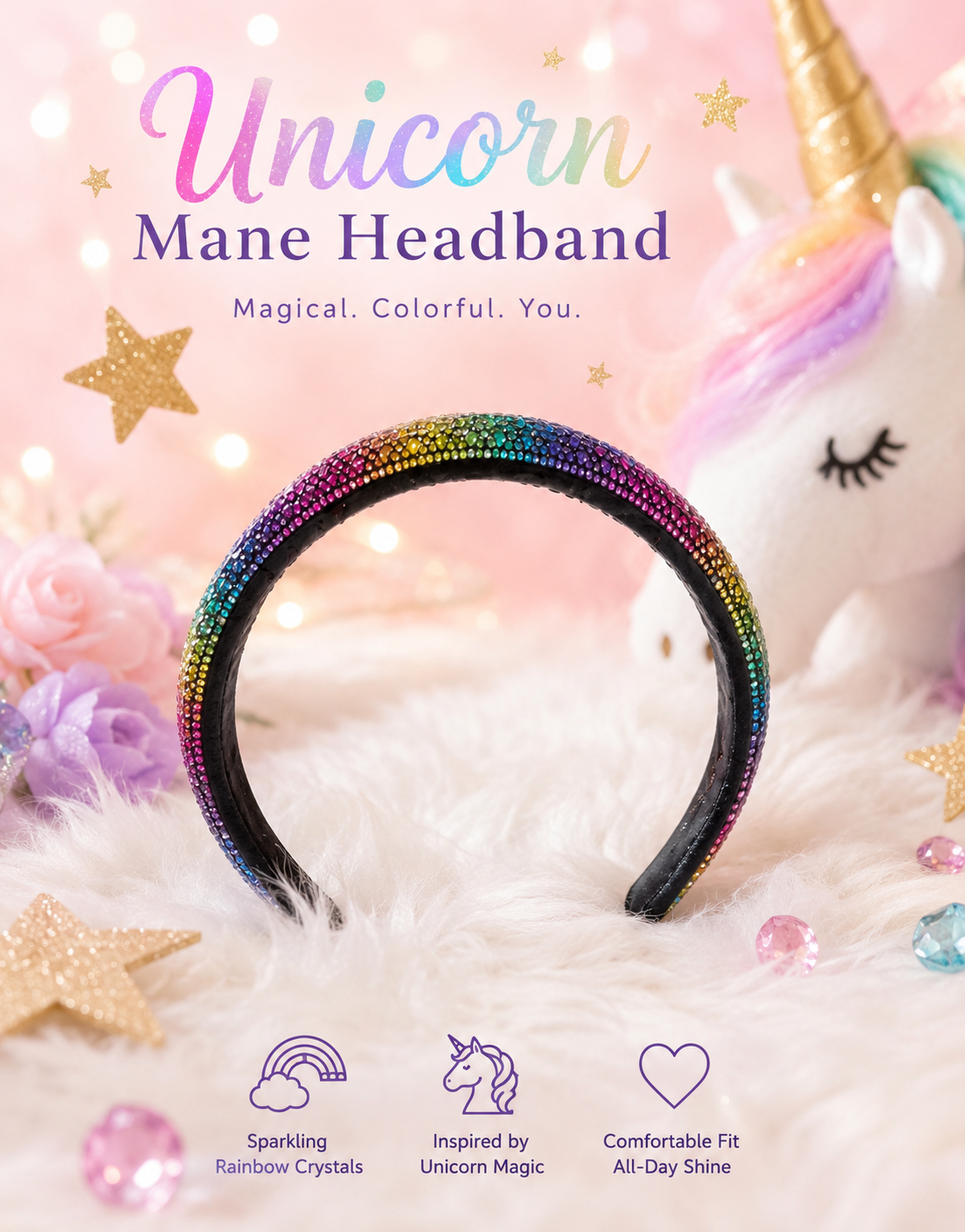 Unicorn Sparkle Headband